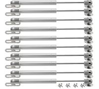 MAHIONG 10 puntales de gas 100N de 22 libras, soporte neumático hidráulico de elevación de resorte de gas de 10 pulgadas, puerta de bisagra de cierre suave para cabniet, caja de almacenamiento