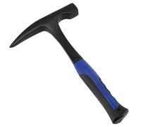 MAHIONG Martillo de 28 onzas, martillo de geología con punta puntiaguda y mango antideslizante de absorción de impactos, martillos de mampostería, buen equilibrio