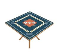 Mahjong - Alfombrilla de juego reductora de ruido de 31.5 x 31.5 pulgadas