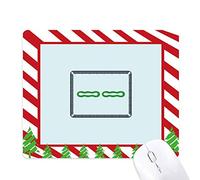 Mahjong - Alfombrilla de ratón con diseño de barra de bambú y 2 azulejos