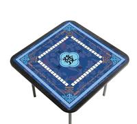 Mahjong Americano Alfombrilla Antideslizante y Silenciosa con Reglas | para Mahjong Americano Para Noches Familiares Centro Comunitario Hogar De Jubilados Viajes Autocaravan