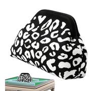 Mahjong Bag | Aesthetic Prints Hand-woven Dice Coin Holder Case | Magnetic