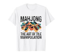 Mahjong El Arte De La Manipulación De Azulejos Juego De Azulejos Mahjong Camiseta