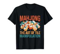 Mahjong El Arte De La Manipulación De Azulejos Juego De Azulejos Mahjong Camiseta