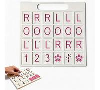 Mahjong - Herramienta de entrenamiento de tabla de práctica en solitario, ayuda de estrategia de Mahjong estadounidense, accesorios y regalos para mujeres y mamá (rosa)