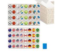 Mahjong - Juguete Portátil de Mah Jongg - para Hombres, Mujeres, Jóvenes, Adolescentes, Familia, Amigos, Reuniones Casuales, Vacaciones Escolares,para Hombres, niños, niñas y jóvenes, Vacaciones