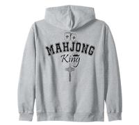 Mahjong King of Tiles Mens Mahjaholic Men It's Mahjong Time Sudadera con Capucha