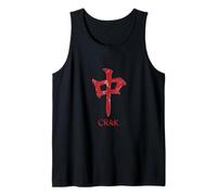 Mahjong Lovers Crak Red Dragon Símbolo Azulejos Puntos Bam Kung Camiseta sin Mangas