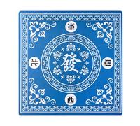 Mahjong Mat - Mahjong Mat - Mahjong Mat - Mahjong Table Mat 31,5 x 31,5 "mesa de mesa de mesa de mesa cuadrada - alfombrilla de juego no resbaladiza, cubierta de mesa, alfombrilla de juegos