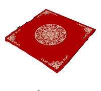 Mahjong Mat Tapete Tapete for Juegos de Mesa insonorizado Engrosado, Manta silenciosa for Tarot Mahjong Poker, Mantel Antideslizante y Resistente al Desgaste, 80x80cm(D 80X80CM)
