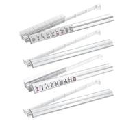 Mahjong Pushers and Racks - 4 piezas Mah Jongg Helper, Acrylic Mah Jongg Racks | 47,5 x 6,5 x 3 cm for Social Club Holiday Parties Game Night Family Gathering Birthday Themed Event Home Hotel