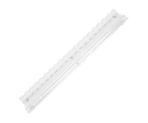 Mahjong Pushers Racks - Combinación de acrílico ondulado antideslizante para construcción de juegos | Borde liso con juego de soportes para azulejos, deslizadores magnéticos para viajes,