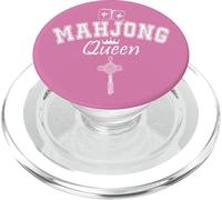 Mahjong Queen of Tiles Mom In My Mahjong Era Mahjaholic PopSockets PopGrip para MagSafe