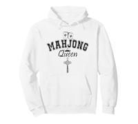 Mahjong Queen of Tiles Women Mahjong Queen Crown Mahjaholic Sudadera con Capucha