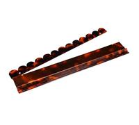 Mahjong Rack Set - Portable Scratch-Resistant, Mahjong Tile Holder Rack with Integrated Pusher, Professional Tiered Stand, No Lipstick Game Accessory, Clear Acrylic Organizer for Home Game Room