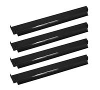 Mahjong Racks con empujadores, accesorios para juegos de mesa, estantes para azulejos y deslizadores de empuje para American Mah Jongg, paquete de 4, acrílico transparente, para viajes, fiestas en