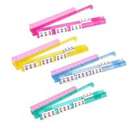 Mahjong Racks - Racks de acrílico Mahjong con empujador | 4 piezas Portable Clear Stand | Anti-Slip American Mahjongs Accessories With Tile Pusher Gift Box For Adults Beginners Game Night Home Daily