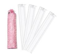 Mahjong Racks - Soporte transparente con bolsa de almacenamiento | Mahjong - Estantes de juego con empujadores para mujer, principiantes, fiestas, viajes, clubes, reuniones de vacaciones