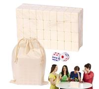 Mahjong Sets - 1000g Travel Mini Chinese Traditional Board Game with Large Storage Bag | Portable Table Game with 146 Melamine Resin Mahjong Tiles For Family Leisure Time