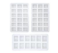 Mahjong Silicone Mold - DIY Resin Tile Set | Soap Candle Craft