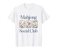 Mahjong Social Club Jugador Chino Es Hora de Mahjong Camiseta