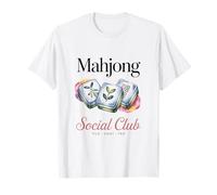 Mahjong Social Club Jugador Chino Es Hora de Mahjong Camiseta