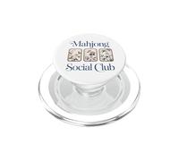 Mahjong Social Club Jugador Chino Es Hora de Mahjong PopSockets PopGrip para MagSafe