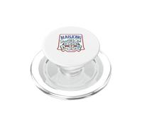 Mahjong Social Club Vintage Gráfico Jugando Mahjong Amantes PopSockets PopGrip para MagSafe