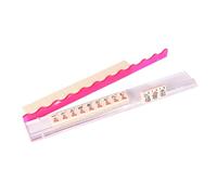 Mahjong Steine Halter Set - 44,7cm Acryl Ständer mit Schiebern | Transparente Spielsteinhalter in 4 Farben, Zubehör für Familienfeiern Club-Events und Spieleabende inklusive Chip-Halter