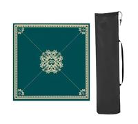 Mahjong table mat Tapetes for Juegos de Mesa, tapete de Mesa Cuadrado Engrosado de Mahjong, tapete de Mesa Antideslizante con reducción de Ruido, for Juegos de Cartas de póquer, Juegos de Mesa, Juegos