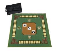 Mahjong tapete de mesa Tapetes for juegos de mesa, cuadrados con bolsa de transporte Tapete for cartas con reducción de ruido for juegos de cartas de póquer Juegos de mesa Juegos de Mahjong con azulej
