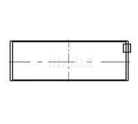 Cojinete de biela MAHLE 081 PL 21714 025