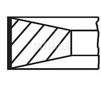 Mahle 229 07 N0 - Juego de aros de pistón