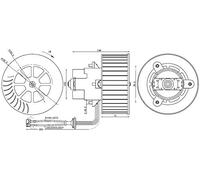 MAHLE AB 6 000S - Ventilador interior