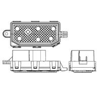 Mahle ABR 77 000P - Regulador de ventilador A/C y resistencia