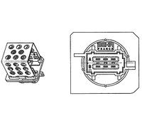 MAHLE ABR 89 000P Premium Line - Regulador de ventilador y resistencia