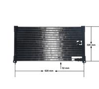 MAHLE AC 178 000S Condensador, aire acondicionado