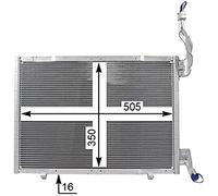 MAHLE ORIGINAL AC 22 000P Condensador, aire acondicionado