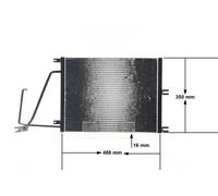 MAHLE AC 226 000S Condensador, aire acondicionado