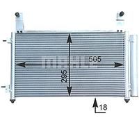 MAHLE ORIGINAL AC 435 000S Condensador, aire acondicionado