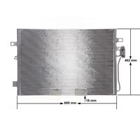 MAHLE AC 46 000S A/C - Condensador
