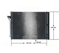 MAHLE AC 463 000S Condensador, aire acondicionado