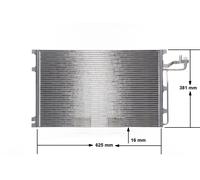 MAHLE AC 551 001S Condensador, aire acondicionado