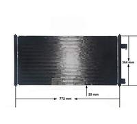 MAHLE AC 689 000S A/C - Condensador