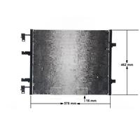 MAHLE AC 708 000S Condensador, aire acondicionado