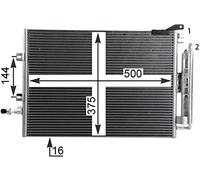 MAHLE ORIGINAL AC 720 000P Condensador, aire acondicionado