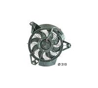 MAHLE ACF 20 000P Ventilador condensador del aire acondicionado con bastidor radiador (armazón)