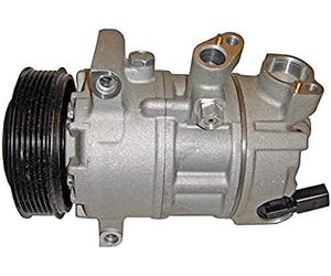 MAHLE ACP 1 000S - Compresor de aire acondicionado, polea acanalada 110 MMu.a. Apto para VW Golf VI (5K1)