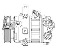 MAHLE ACP 634 000P - Compresor A/C