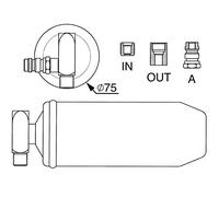 Mahle AD 161 000S - Secador de filtro y acumulador
